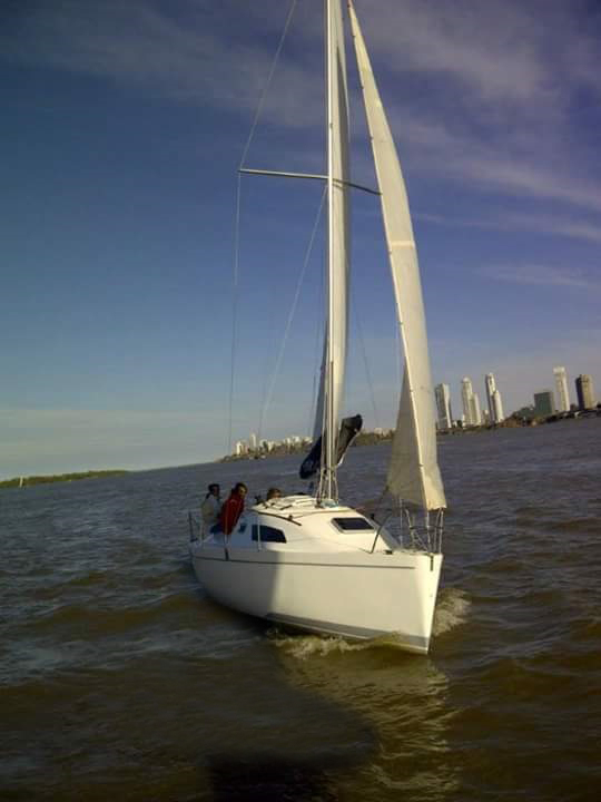 veleros - YATE DE VELA  - DEL PLATA 24.5