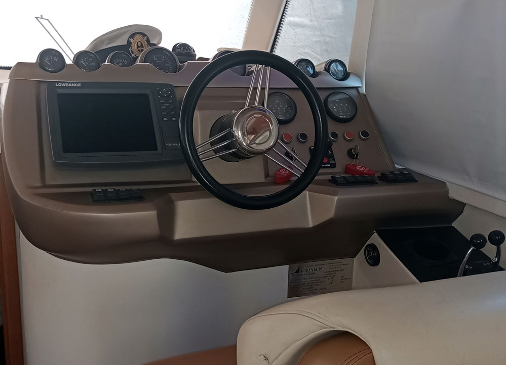 cruceros - YATE MOTOR - RETASADO - AQUALUM 35- OPORTUNIDAD