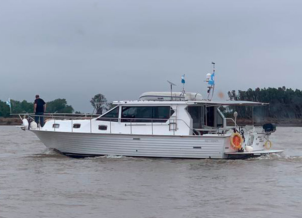 cruceros - YATE MOTOR  - GALVEZ 14 TECHO RIGIDO