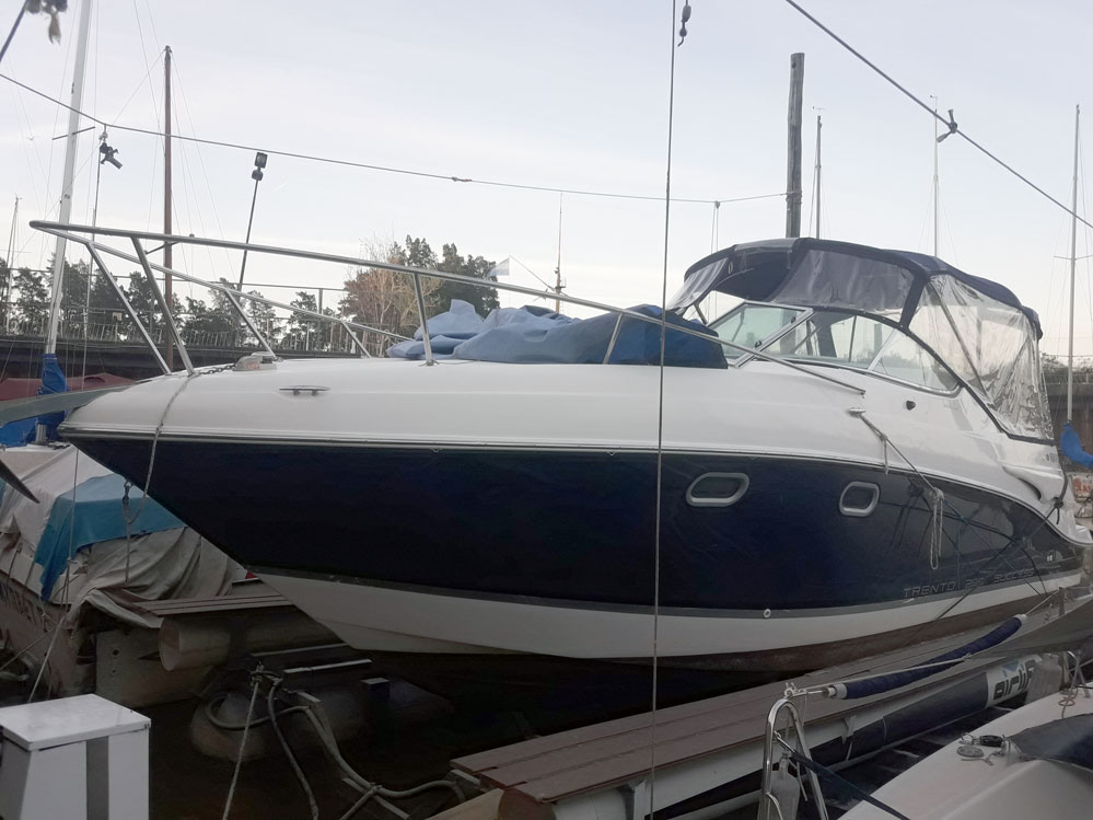 cruceros - YATE MOTOR  OPEN - TRENTO 285- OPORTUNIDAD